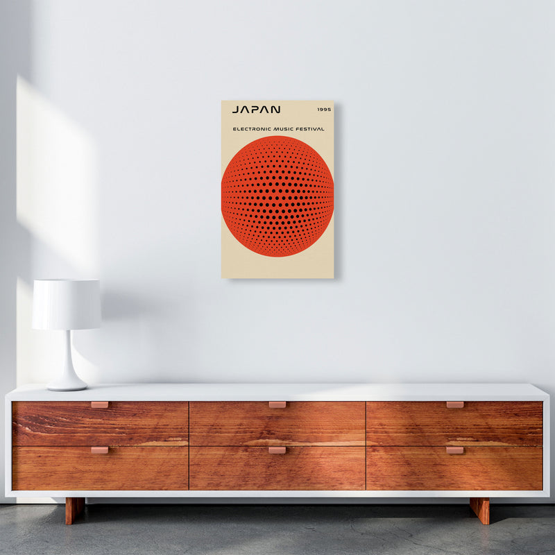 Japan Electronic Music Festival Art Print by Jason Stanley A3 Canvas