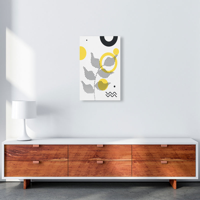 Abstract Halftone Shapes 4 Art Print by Jason Stanley A3 Canvas