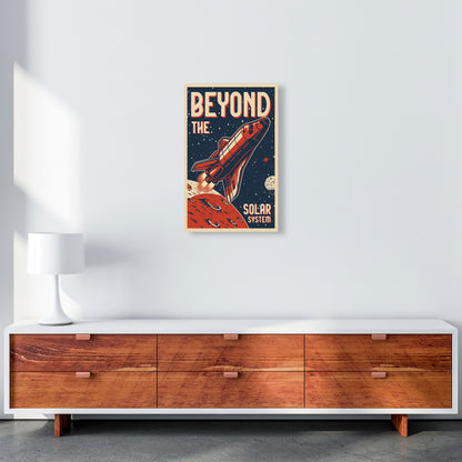 Outer Space Series - #14 Art Print by Jason Stanley A3 Canvas