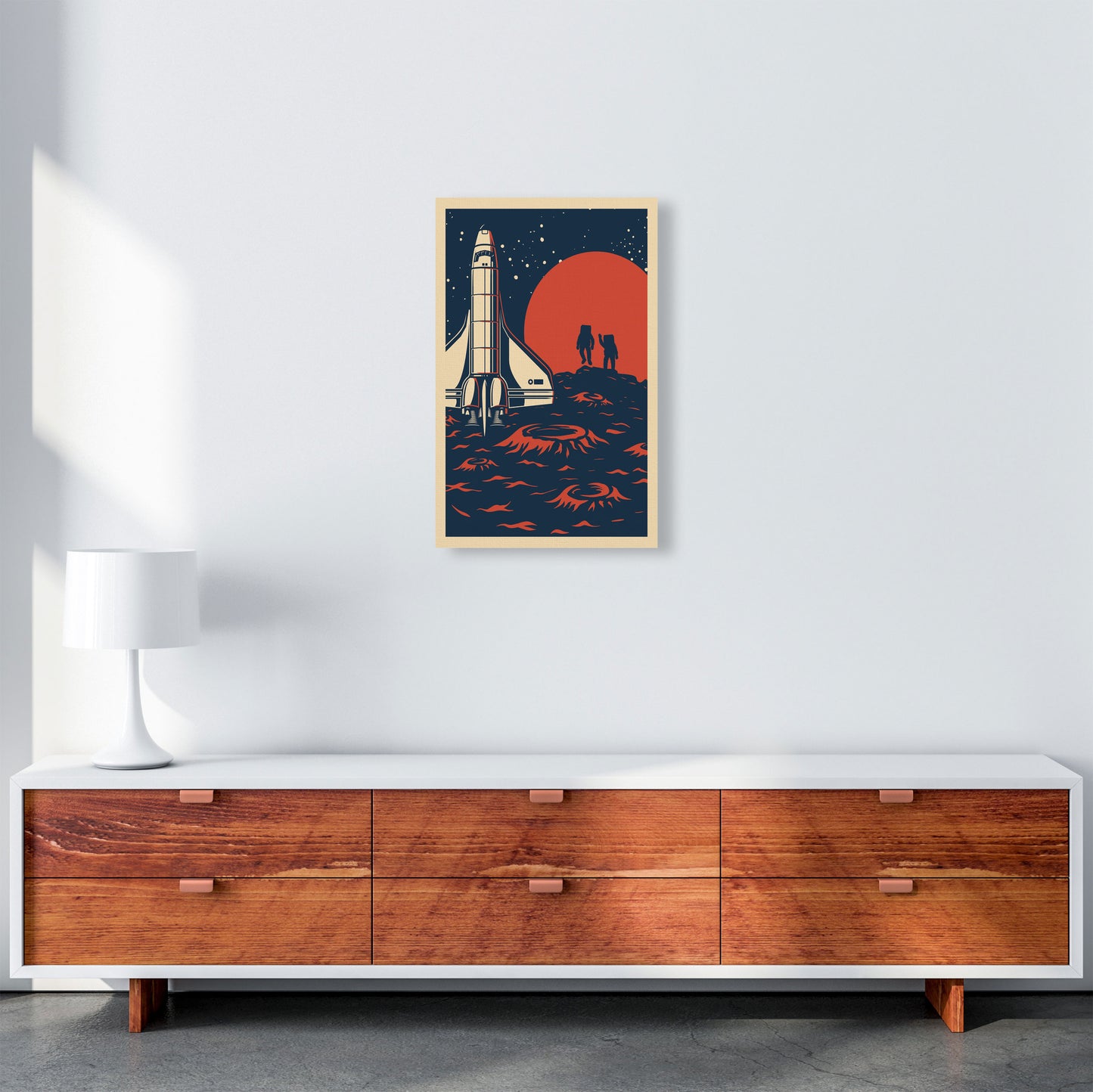 Outer Space Series - #10 Art Print by Jason Stanley A3 Canvas