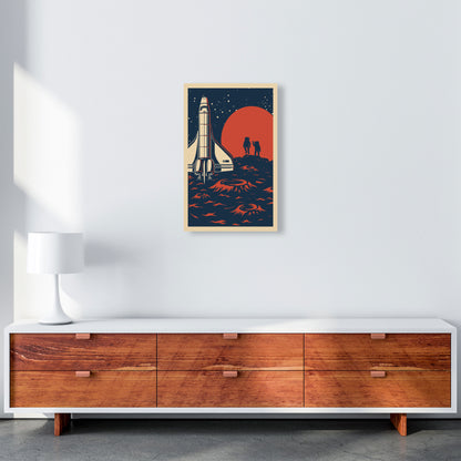 Outer Space Series - #10 Art Print by Jason Stanley A3 Canvas
