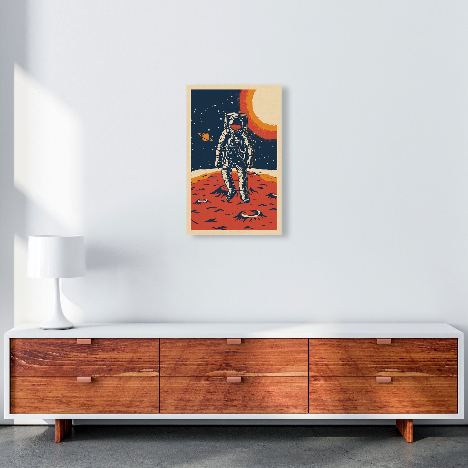 Outer Space Series - #11 Art Print by Jason Stanley A3 Canvas