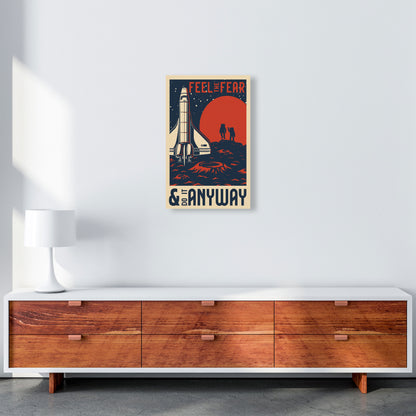 Outer Space Series - #17 Art Print by Jason Stanley A3 Canvas