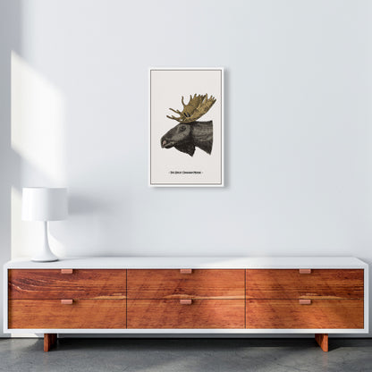 The Great Canadian Moose Art Print by Jason Stanley A3 Canvas