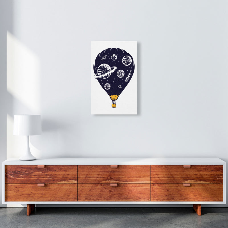 Hot Air Baloon Universe Art Print by Jason Stanley A3 Canvas