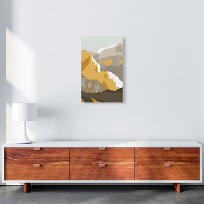 Japanese Mountain Scene Art Print by Jason Stanley A3 Canvas
