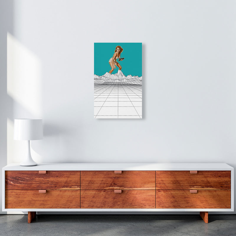 Attack In The Mountains Art Print by Jason Stanley A3 Canvas