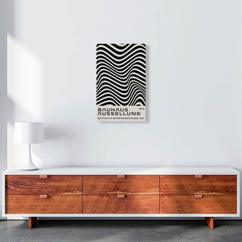 Bauhaus Black And White Art Print by Jason Stanley A3 Canvas