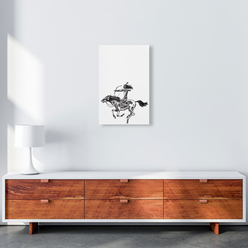Native American Indian Art Print by Jason Stanley A3 Canvas