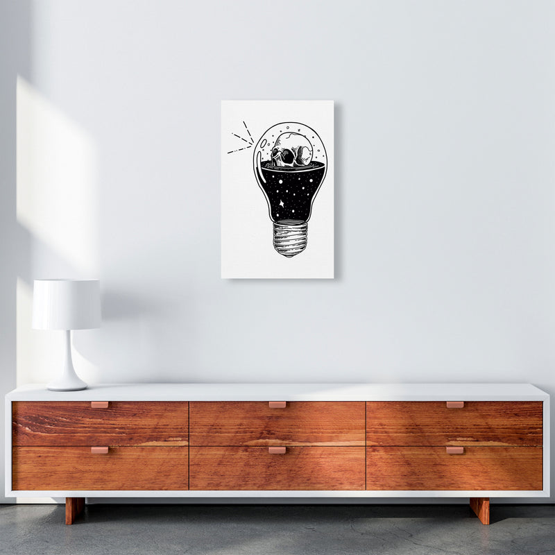 I Think He Had An Idea Art Print by Jason Stanley A3 Canvas