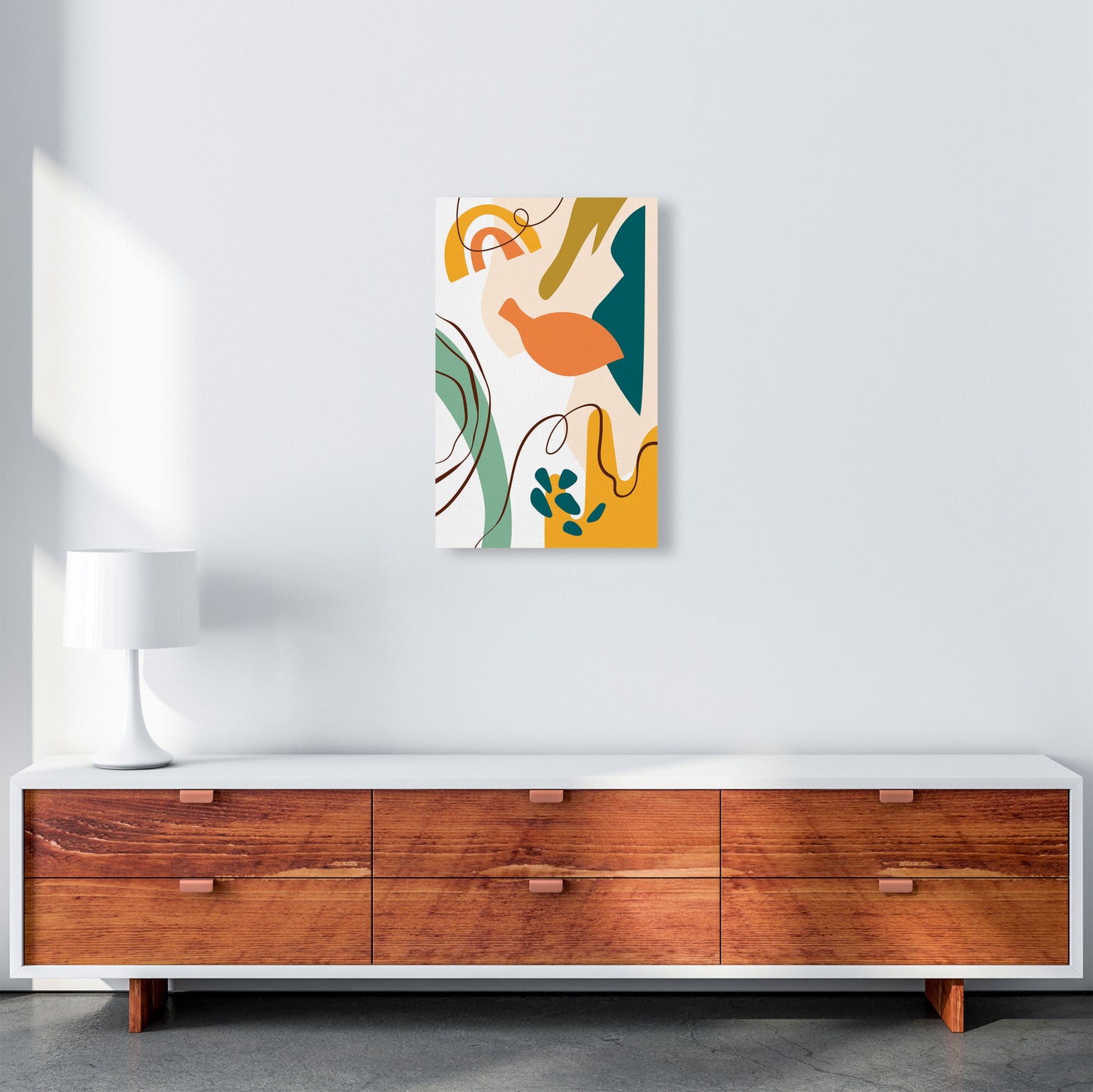 Abstract Expression I Art Print by Jason Stanley A3 Canvas
