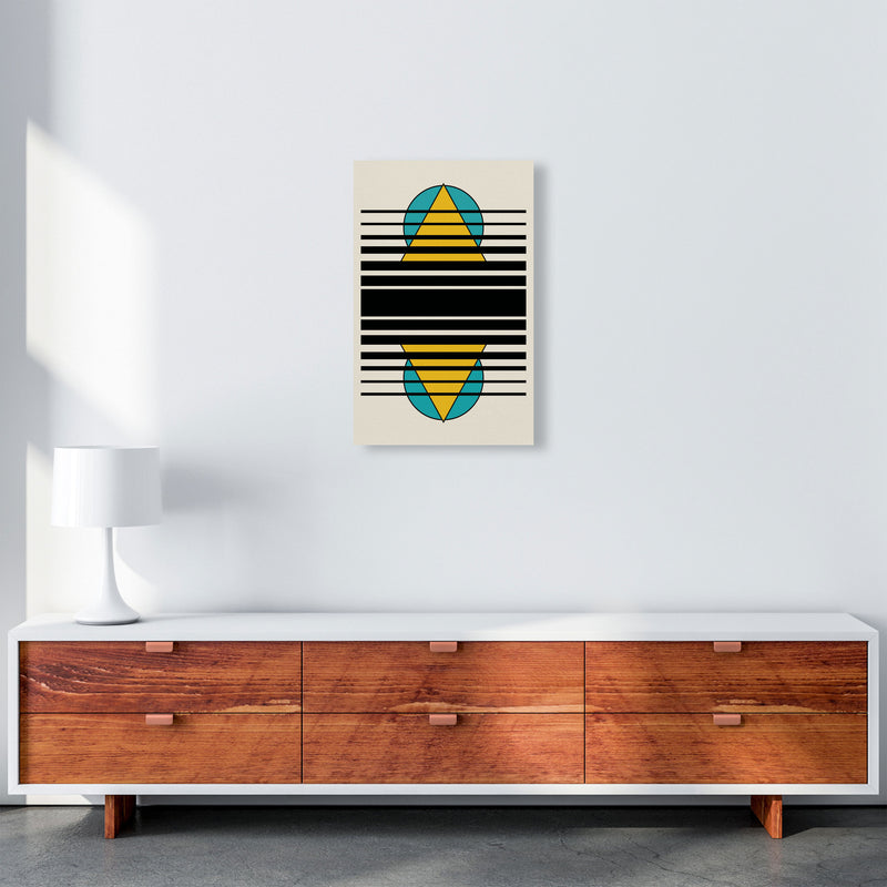 Geometric Suns. IIII Art Print by Jason Stanley A3 Canvas