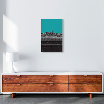 Line Mountains #3 Art Print by Jason Stanley A3 Canvas