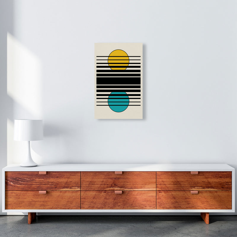Geometric Suns III Art Print by Jason Stanley A3 Canvas