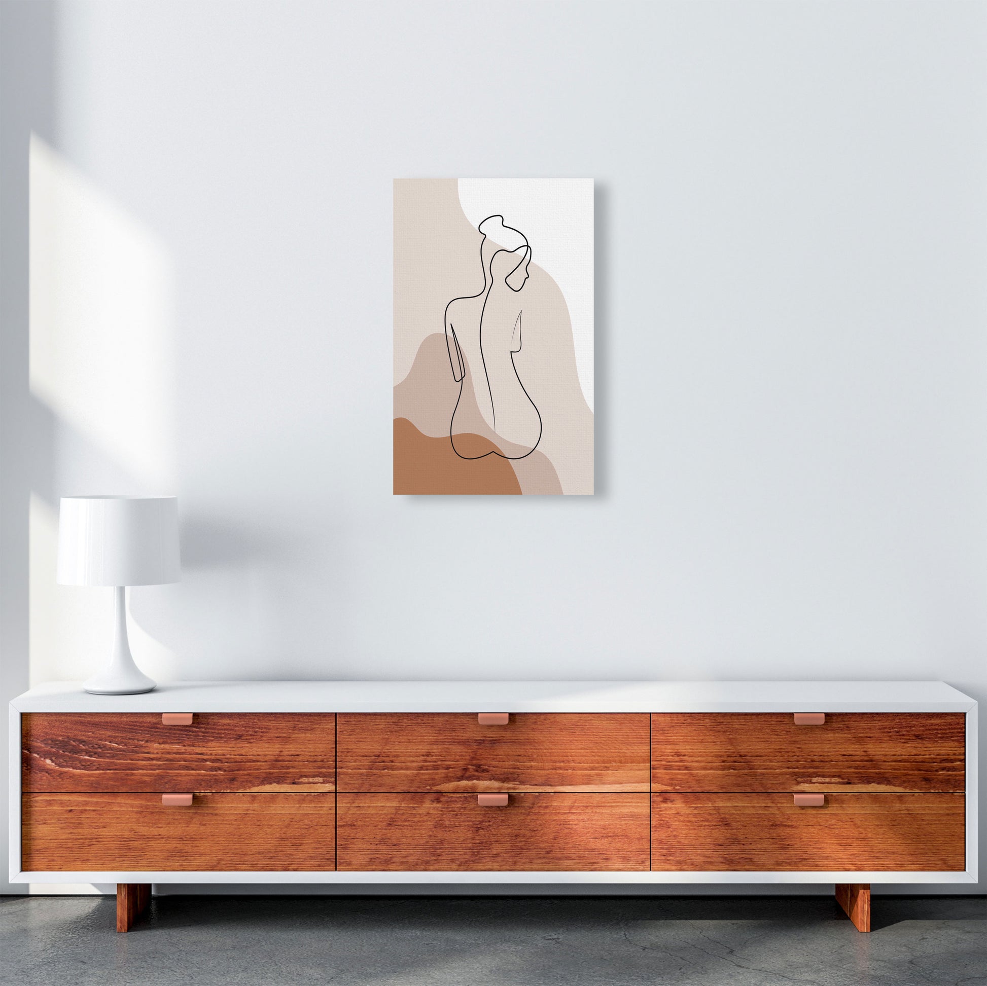 Female Figure II Art Print by Jason Stanley A3 Canvas