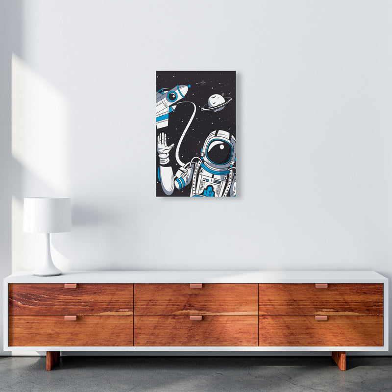 Hello From Space Art Print by Jason Stanley A3 Canvas