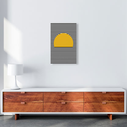 Sunset Line Art Art Print by Jason Stanley A3 Canvas