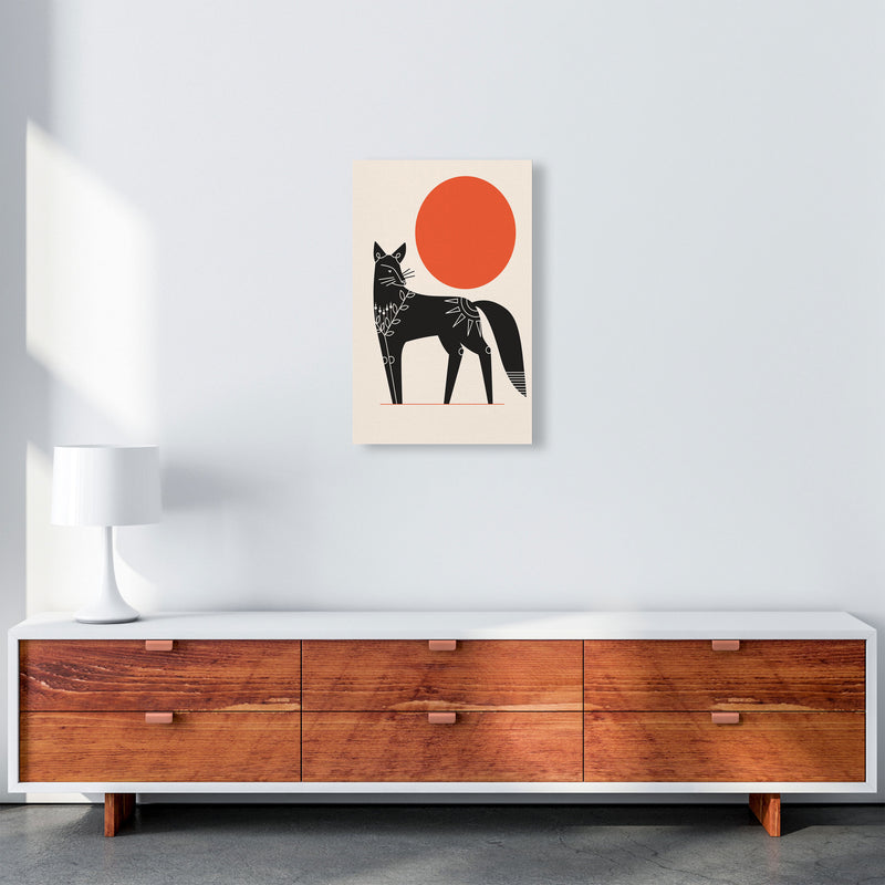 Fox And The Sun Art Print by Jason Stanley A3 Canvas