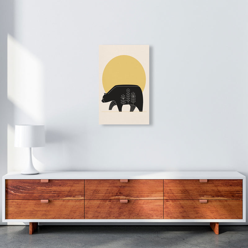 Sunny Day Bear Art Print by Jason Stanley A3 Canvas