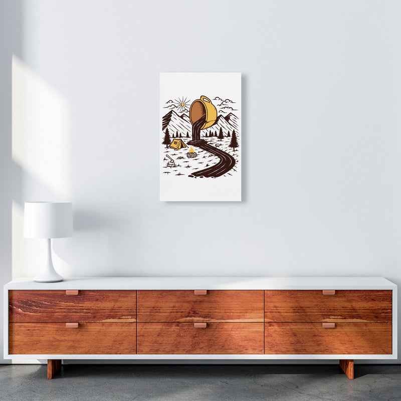Coffee Is Life Art Print by Jason Stanley A3 Canvas