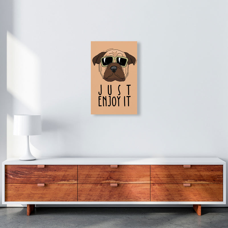 Just Enjoy It Art Print by Jason Stanley A3 Canvas