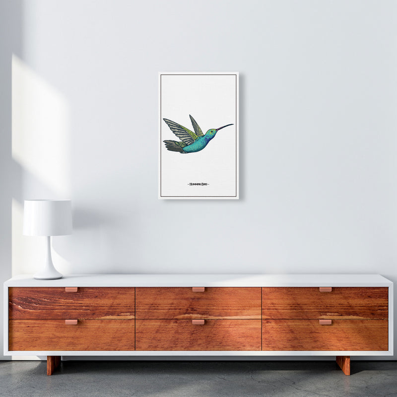 Humming Bird Art Print by Jason Stanley A3 Canvas