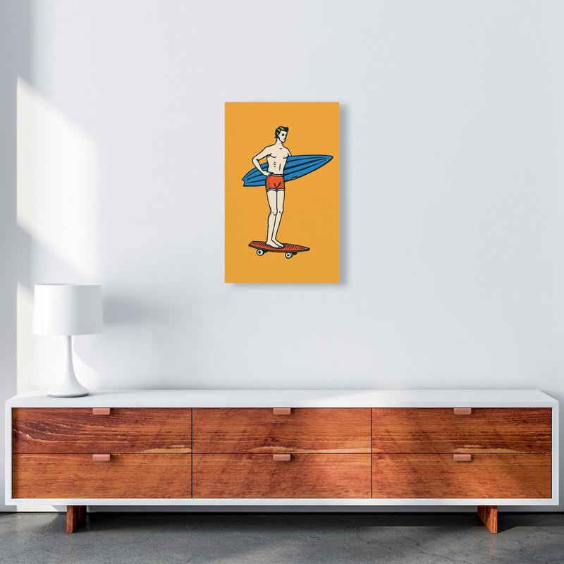 Gone Surfin' Art Print by Jason Stanley A3 Canvas