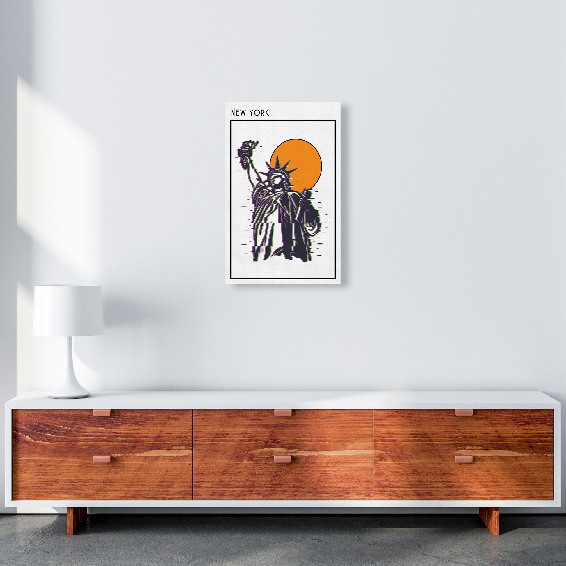 New York Art Print by Jason Stanley A3 Canvas
