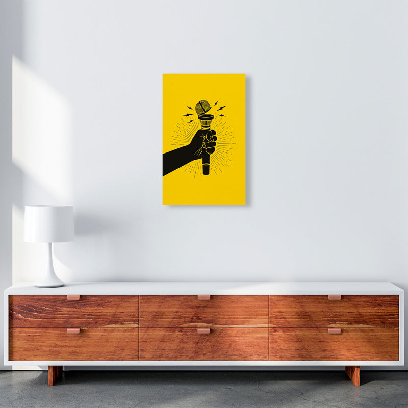 Speak Up! Art Print by Jason Stanley A3 Canvas