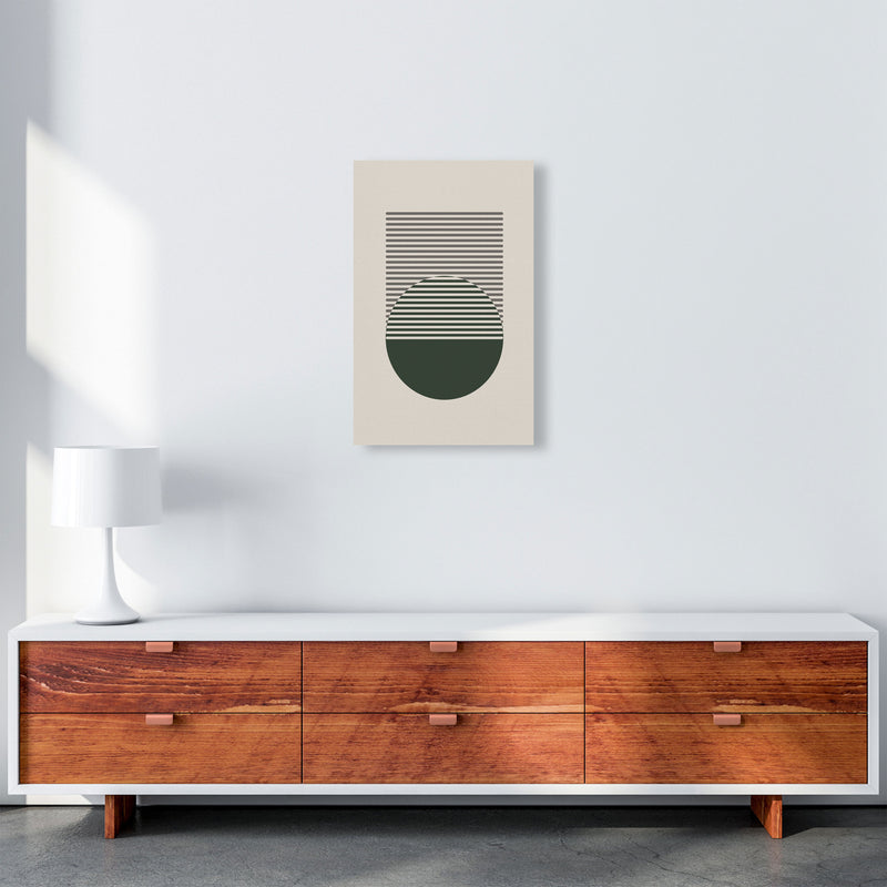 Minimal Abstract Circles I Art Print by Jason Stanley A3 Canvas