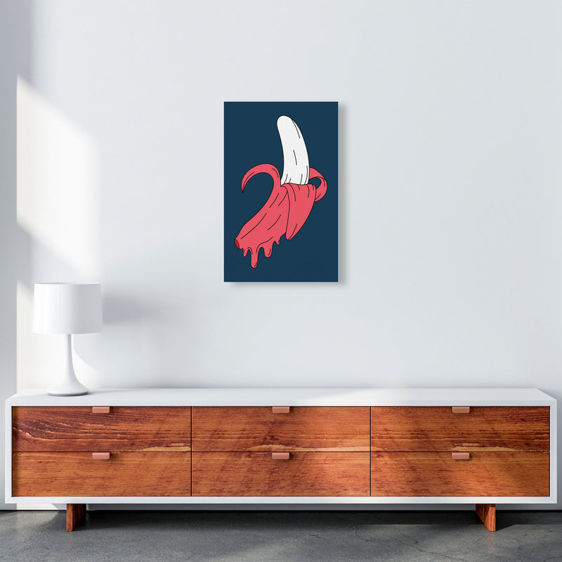 Melting Banana Art Print by Jason Stanley A3 Canvas