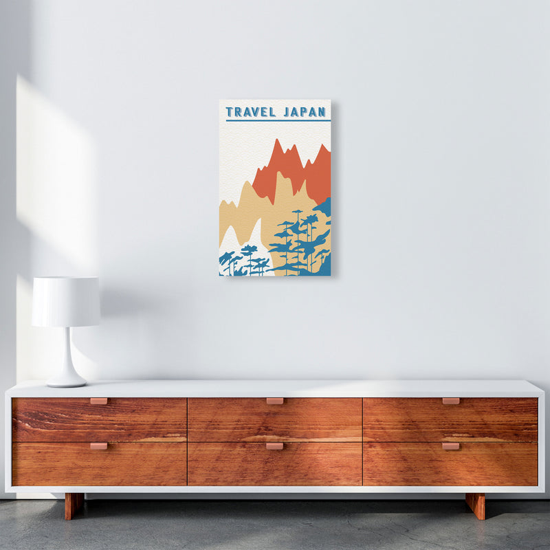 Traval Japan Minimilism III Art Print by Jason Stanley A3 Canvas
