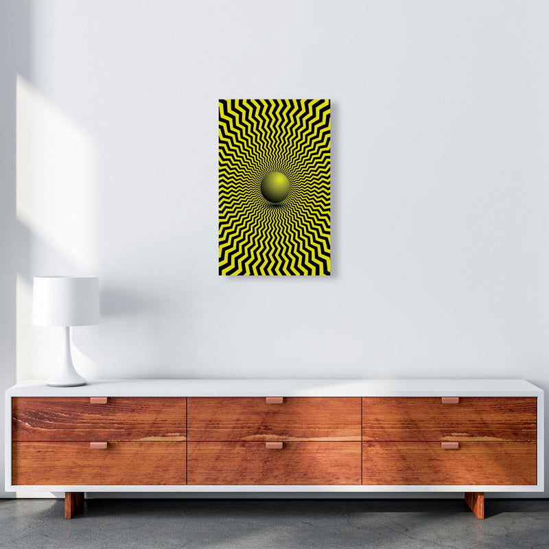 Optical Illusion Art Print by Jason Stanley A3 Canvas