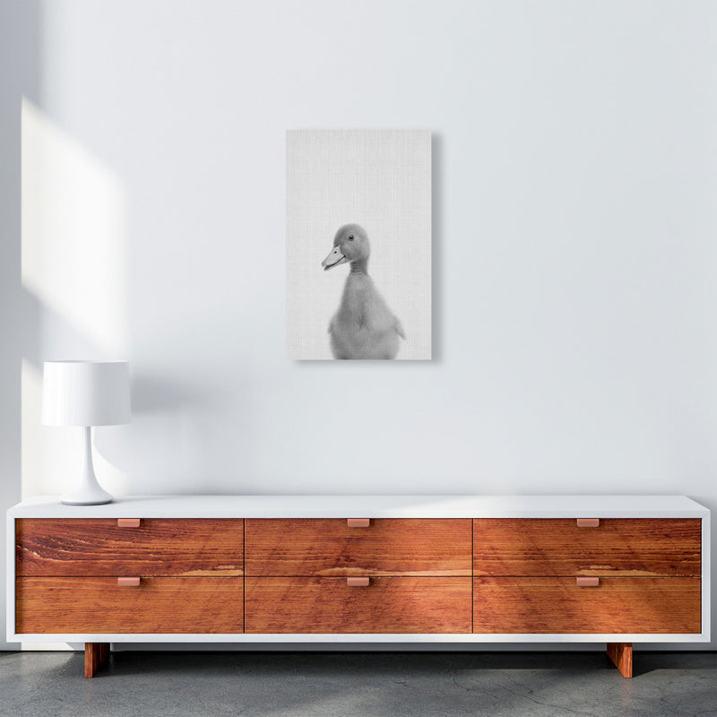 Curious Duck Art Print by Jason Stanley A3 Canvas