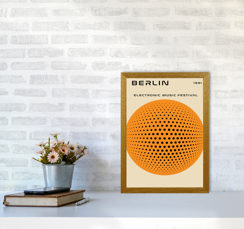 Berlin Electronic Music Festival Art Print by Jason Stanley A3 Print Only