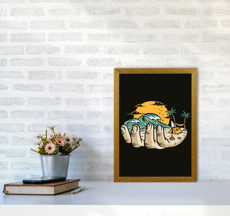 Grab A Handfull Of What You Love Art Print by Jason Stanley A3 Print Only