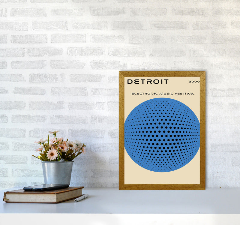 Detroit Electronic Music Festival Art Print by Jason Stanley A3 Print Only