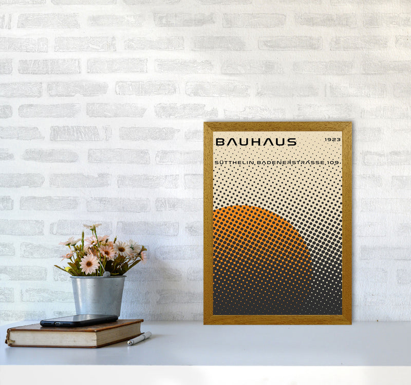 Bauhaus Geometric Yellow Vibe Art Print by Jason Stanley A3 Print Only