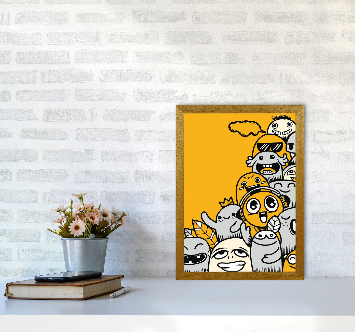 Happiness Comes In Many Forms Art Print by Jason Stanley A3 Print Only