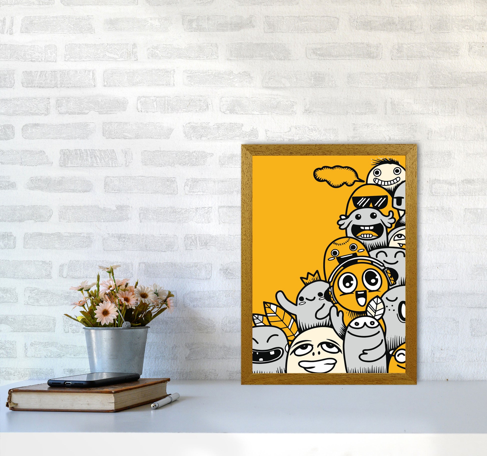 Happiness Comes In Many Forms Art Print by Jason Stanley A3 Print Only