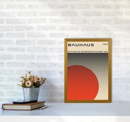 Bauhaus Geometric Red Vibe II Art Print by Jason Stanley A3 Print Only