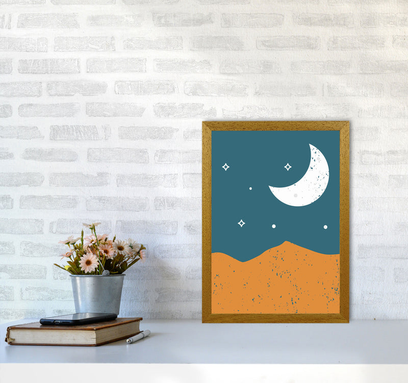 Moonrise Over The Mountain Art Print by Jason Stanley A3 Print Only