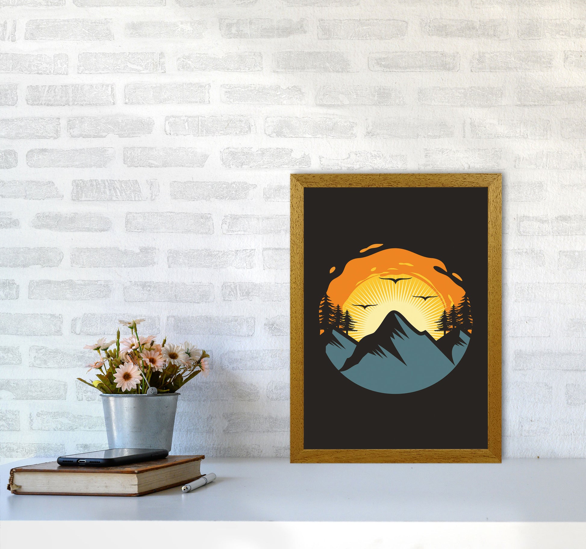 Sensets Are For The Birds Art Print by Jason Stanley A3 Print Only