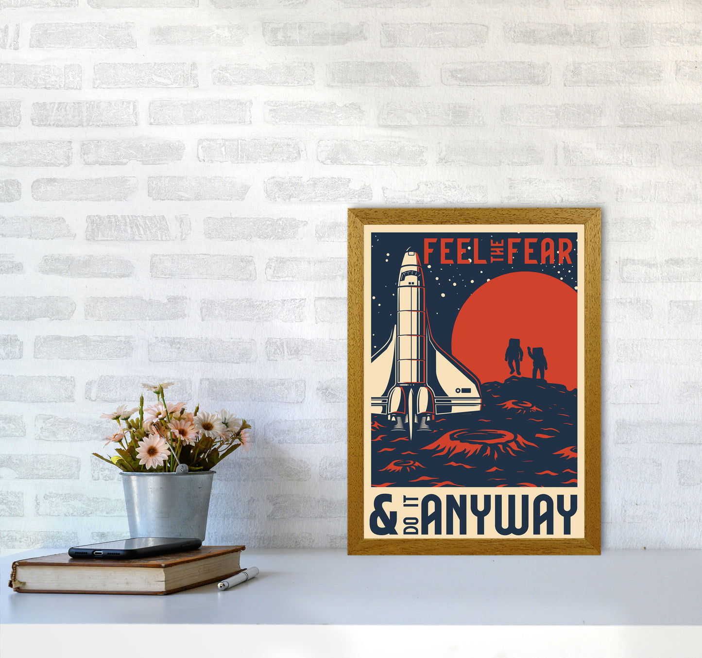 Outer Space Series - #17 Art Print by Jason Stanley A3 Print Only