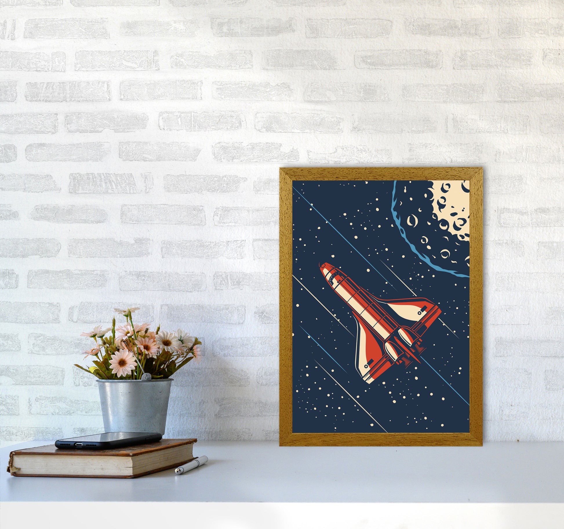 Outer Space Series - #16 Art Print by Jason Stanley A3 Print Only