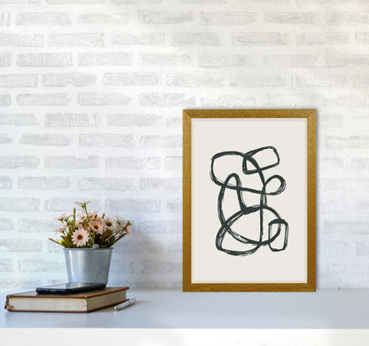 Modern Abstract Shapes 1 Art Print by Jason Stanley A3 Print Only