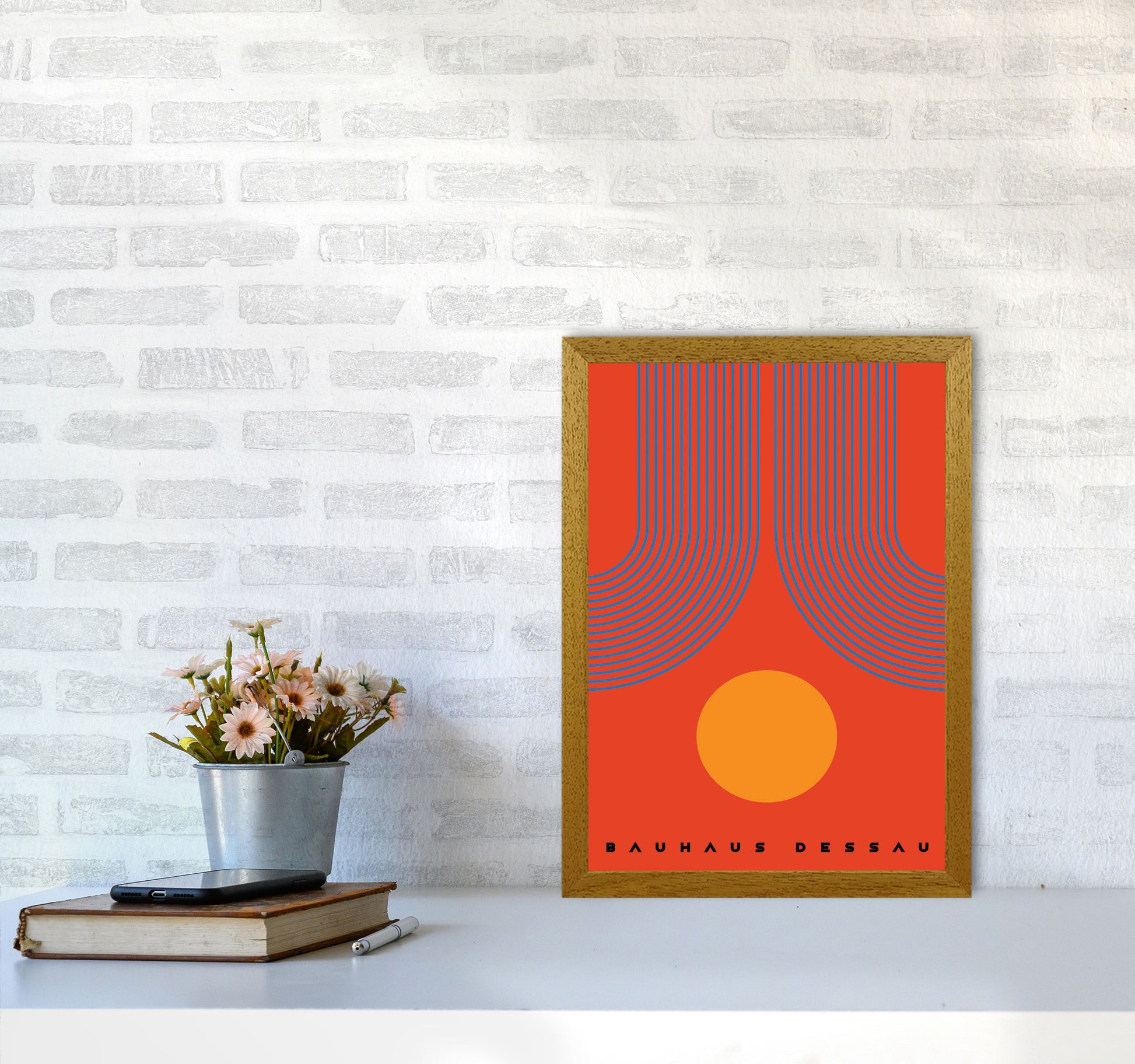 Bauhaus Design IIIII Art Print by Jason Stanley A3 Print Only