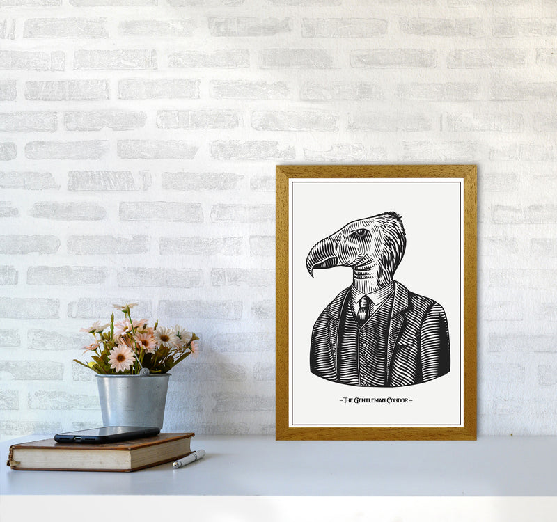 The Gentleman Condor Art Print by Jason Stanley A3 Print Only