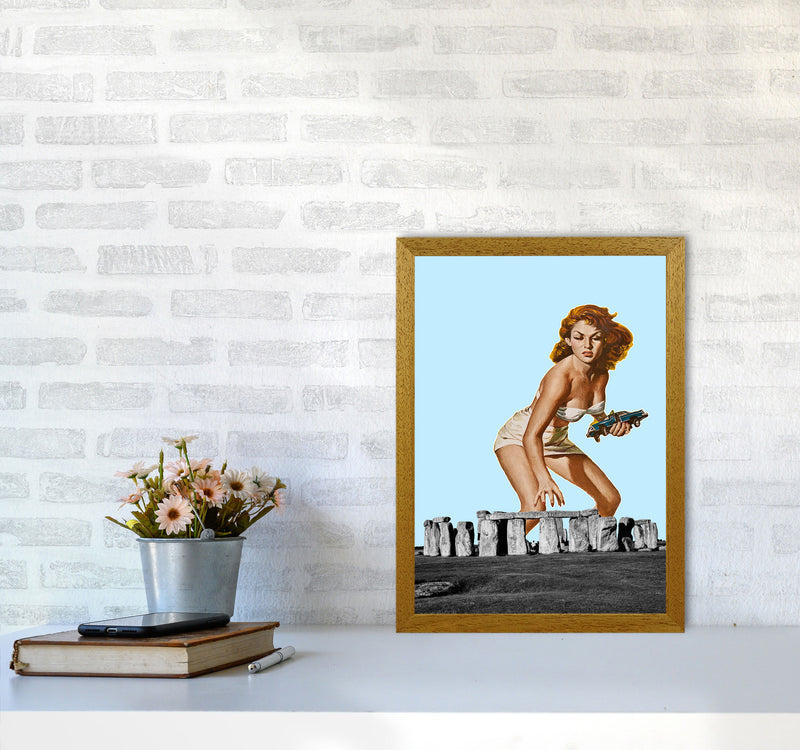 Attack On Stonehenge Art Print by Jason Stanley A3 Print Only