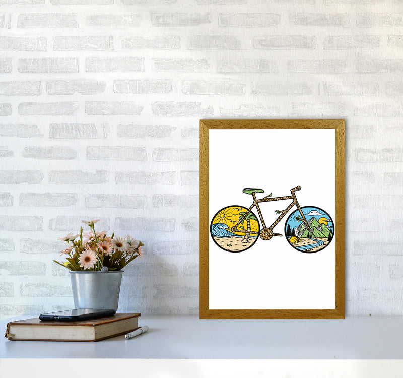 Best Bike Ride Ever Art Print by Jason Stanley A3 Print Only